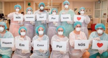 A luta do profissional da saúde contra o covid-19