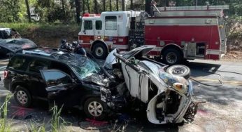 Imagens exibem o estado do carro que levou à morte de influenciador e seu cachorro nos EUA